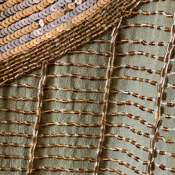 COPY - Sequined beaded silk top - Picture 5 of 8